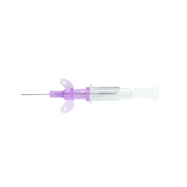 KRUUSE Venocan Mini IV Catheter, 0.6 x 13 mm, 26G x ½, 50/pk